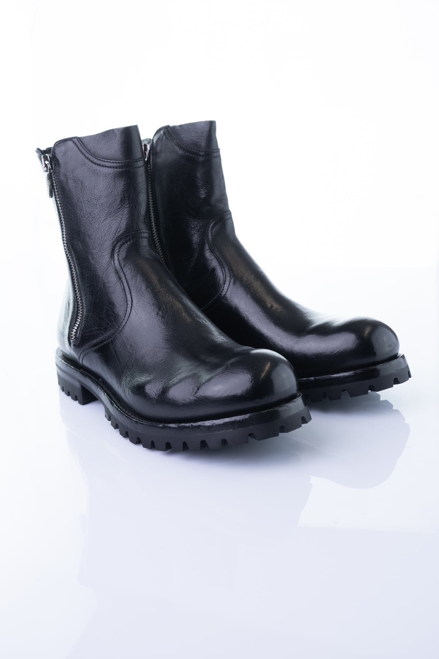 PS 2504 – Black Ryder Leather Boot