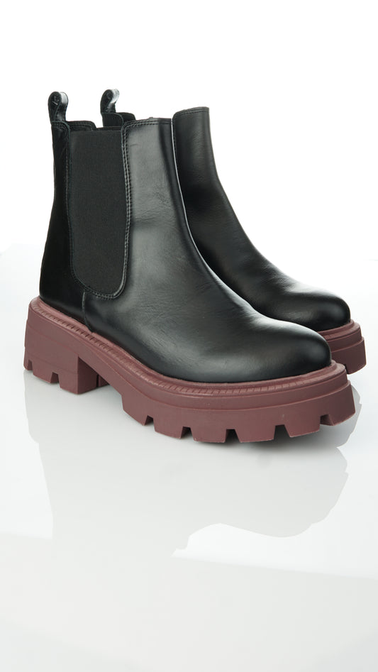 KMB - Chelsea Boots mit Mauve Sohle